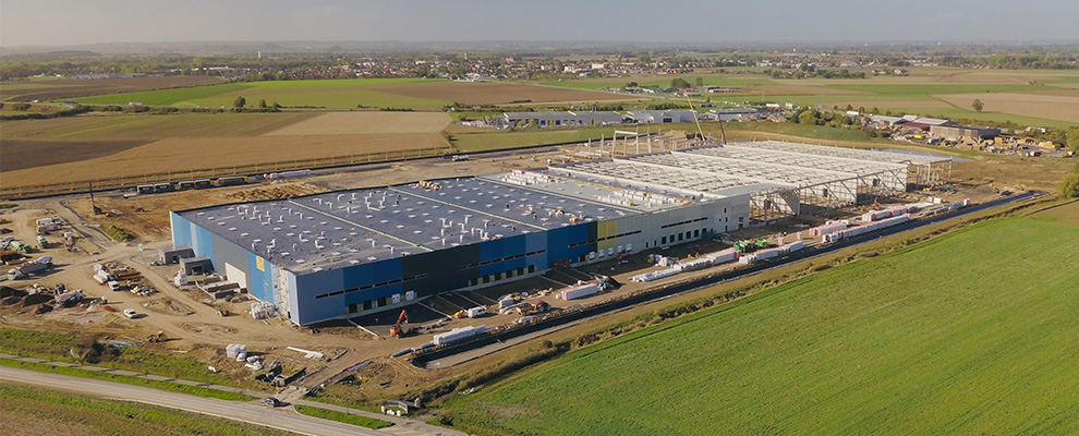 demouselle tertiaire plateforme logistique 59